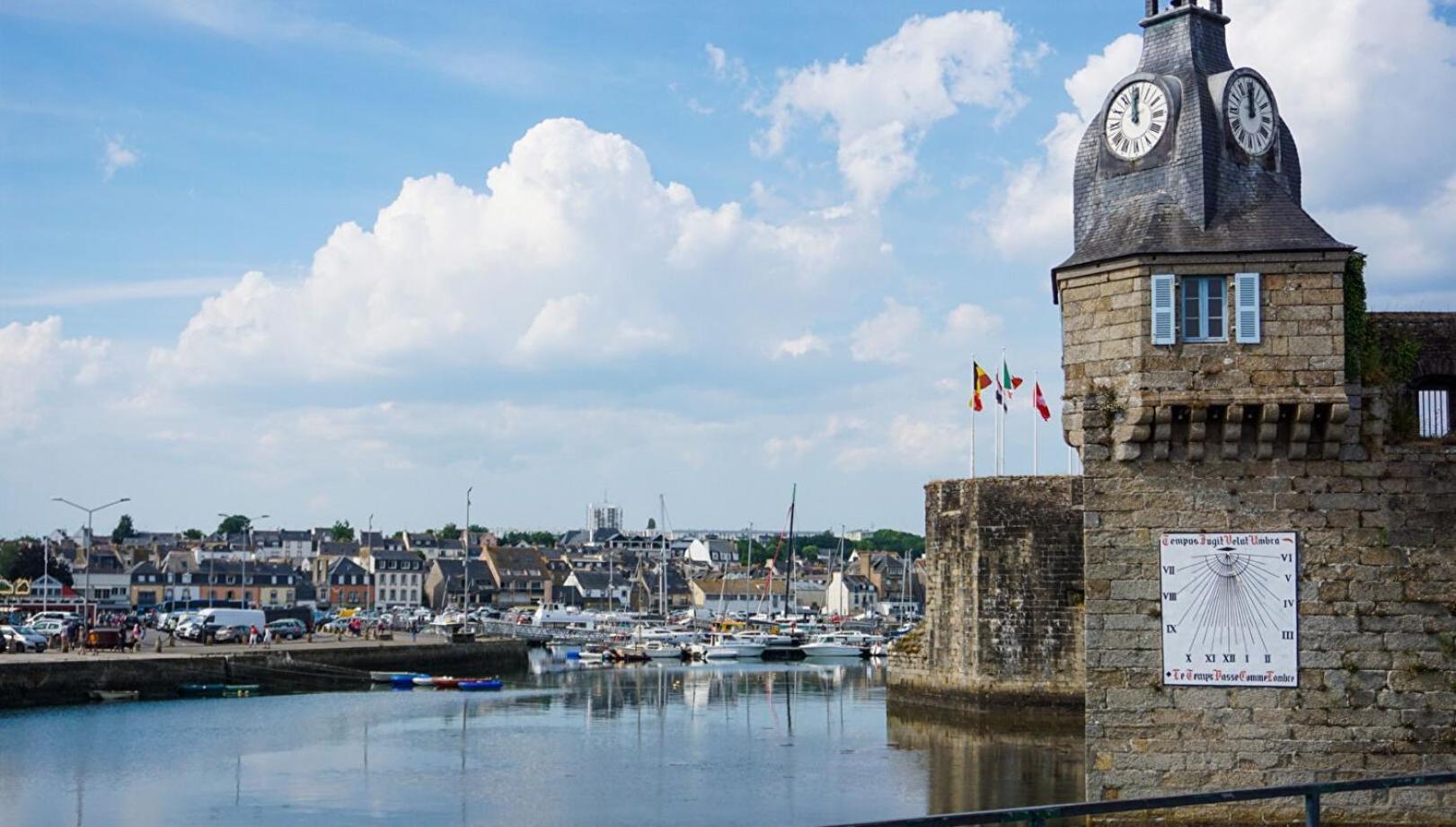 -Te Moana- Beau T2 Bis Surplombant La Mer Avec Parking Concarneau Luaran gambar